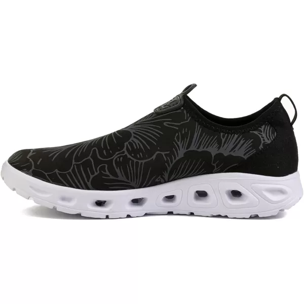 LRUN Womens Water Shoes Quick Drying Aqua Shoes Breathable Black 75 BM US