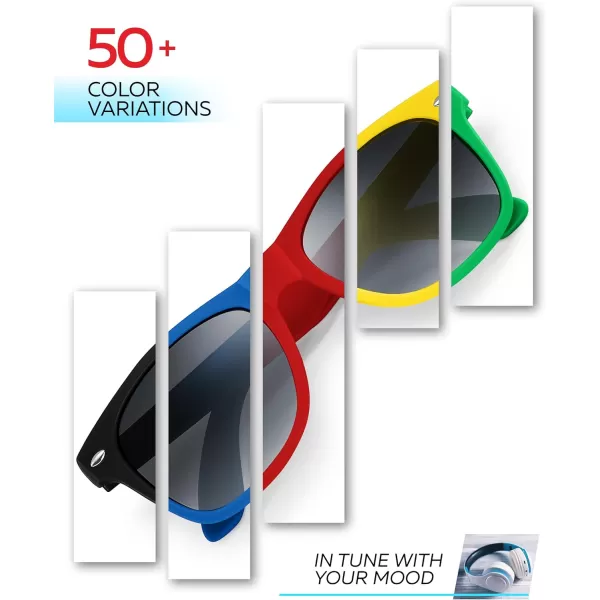 Retro Rewind Kids Sunglasses for Boys Girls Age 312  Shatterproof Rubberized Frame UV400 Toddler Children Sun GlassesGreen