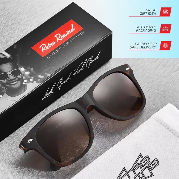 Retro Rewind Kids Sunglasses for Boys Girls Age 312  Shatterproof Rubberized Frame UV400 Toddler Children Sun GlassesTortoise