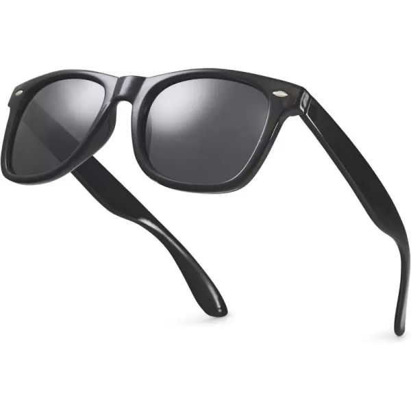 Retro Rewind Translucent Frame Colorful Neon 80s Mirrored Sunglasses for Men WomenTranslucent Black  Smoke