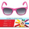 imageRetro Rewind Kids Sunglasses for Boys Girls Age 312  Shatterproof Rubberized Frame UV400 Toddler Children Sun GlassesHot Pink