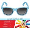 image:imageRetro Rewind Kids Sunglasses for Boys Girls Age 312  Shatterproof UV400 Toddler Children Sun GlassesBaby Blue  Gradient Smoke