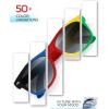 image:imageRetro Rewind Kids Sunglasses for Boys Girls Age 312  Shatterproof UV400 Toddler Children Sun GlassesTransparent Brown  Gradient Brown