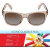 image:imageRetro Rewind Kids Sunglasses for Boys Girls Age 312  Shatterproof UV400 Toddler Children Sun GlassesTransparent Champagne  Gradient Brown