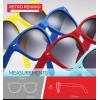 image:imageRetro Rewind Kids Sunglasses for Boys Girls Age 312  Shatterproof UV400 Toddler Children Sun GlassesTransparent Champagne  Gradient Brown