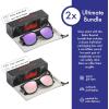 image:imageRetro Rewind Polarized Sunglasses for Men and Women  UV Protection Classic Sun Glasses2pack Mirror Purple  Mirror Rose Gold