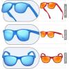 image:imageRetro Rewind Polarized Sunglasses for Men and Women  UV Protection Classic Sun Glasses2pack Royal Blue  Mirror Ice Blue  Matte Red  Mirror Red