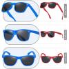 image:imageRetro Rewind Polarized Sunglasses for Men and Women  UV Protection Classic Sun Glasses2pack Royal Blue  Red