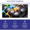 image:imageRetro Rewind Polarized Sunglasses for Men and Women  UV Protection Classic Sun Glasses3pack Color Mirror Royal Blue  Red  Yellow