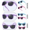 image:imageRetro Rewind Polarized Sunglasses for Men and Women  UV Protection Classic Sun Glasses3pack Lavender  Electric Blue  Hot Pink