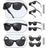 image:imageRetro Rewind Polarized Sunglasses for Men and Women  UV Protection Classic Sun Glasses3pack Matte Black
