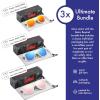 image:imageRetro Rewind Polarized Sunglasses for Men and Women  UV Protection Classic Sun Glasses3pack White Mirror Orange  Mirror Ice Blue  Mirror Rose Gold
