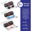 image:imageRetro Rewind Polarized Sunglasses for Men and Women  UV Protection Classic Sun Glasses3pack White Smoke  Mirror Ice Blue  Mirror Rose Gold