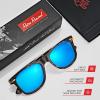 image:imageRetro Rewind Polarized Sunglasses for Men and Women  UV Protection Classic Sun GlassesGloss Tortoise  Revo Ice Blue