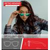 image:imageRetro Rewind Polarized Sunglasses for Men and Women  UV Protection Classic Sun GlassesMatte Baby Blue  Smoke