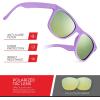 image:imageRetro Rewind Polarized Sunglasses for Men and Women  UV Protection Classic Sun GlassesMatte Lavender  Revo Gold