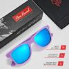 image:imageRetro Rewind Polarized Sunglasses for Men and Women  UV Protection Classic Sun GlassesMatte Lavender  Revo Ice Blue
