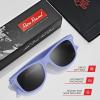 image:imageRetro Rewind Polarized Sunglasses for Men and Women  UV Protection Classic Sun GlassesMatte Periwinkle Blue  Smoke