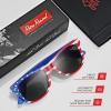 image:imageRetro Rewind Polarized Sunglasses for Men and Women  UV Protection Classic Sun GlassesPatriotic Print  Smoke