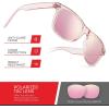 image:imageRetro Rewind Polarized Sunglasses for Men and Women  UV Protection Classic Sun GlassesShinny Glitter Pink  Revo Pink