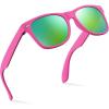 Hot Pink | Green Mirror