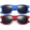 2-pack: Royal Blue + Red