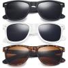 3-pack: Matte Black + Matte White + Tortoise