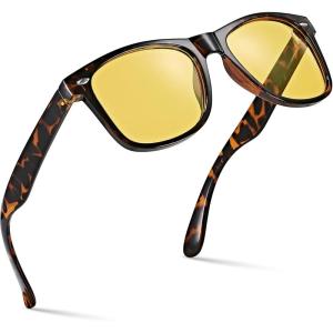 image:imageRetro Rewind Polarized Sunglasses for Men and Women  UV Protection Classic Sun GlassesGloss Tortoise  Yellow Night Driving