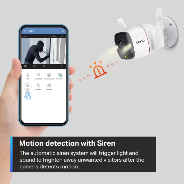 TPLink  MagCam 2024 PCMag Editors Choice ampamp Wirecutter Recommended Outdoor Security Camera 2K Battery Magnetic Mount Wireless Camera 150 FOV SDCloud Storage PersonVehicle DetectionWhite