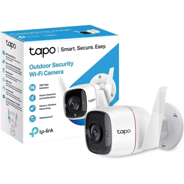 TPLink  MagCam 2024 PCMag Editors Choice ampamp Wirecutter Recommended Outdoor Security Camera 2K Battery Magnetic Mount Wireless Camera 150 FOV SDCloud Storage PersonVehicle DetectionWhite