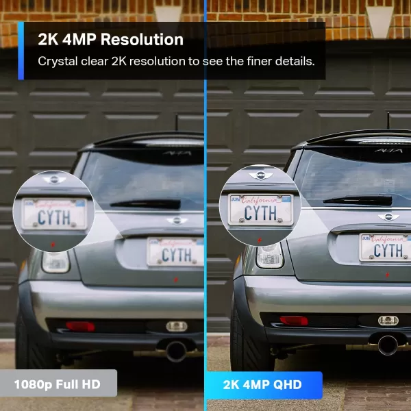 TPLink  MagCam 2024 PCMag Editors Choice ampamp Wirecutter Recommended Outdoor Security Camera 2K Battery Magnetic Mount Wireless Camera 150 FOV SDCloud Storage PersonVehicle DetectionWhite