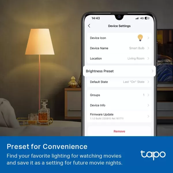 TPLink Tapo Smart Light Bulbs 16M Colors RGBW Dimmable Compatible with Alexa and Google Home A19 60W Equivalent 800LM CRIampgt90 24GHz WiFi only No Hub Required Tapo L530E4Pack4Pack