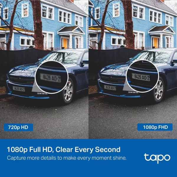 Tapo 1080P Outdoor Wired PanTilt Security WiFi Camera 360 View Motion Tracking Works with Alexa ampamp Google Home Night Vision Free AI Detection Cloud ampamp SD Card Storageup to 512GB Tapo C5001080P