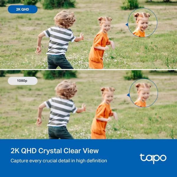 Tapo 1080P Outdoor Wired PanTilt Security WiFi Camera 360 View Motion Tracking Works with Alexa ampamp Google Home Night Vision Free AI Detection Cloud ampamp SD Card Storageup to 512GB Tapo C5002K QHD  Color Night Vision