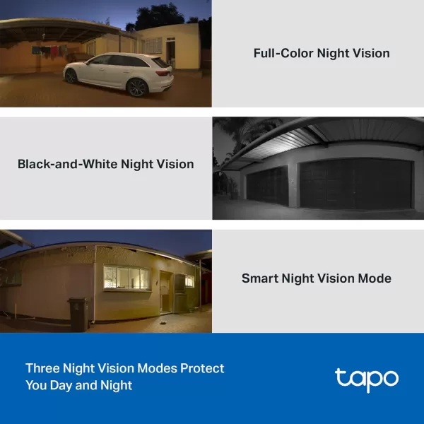 Tapo 1080P Outdoor Wired PanTilt Security WiFi Camera 360 View Motion Tracking Works with Alexa ampamp Google Home Night Vision Free AI Detection Cloud ampamp SD Card Storageup to 512GB Tapo C5002K