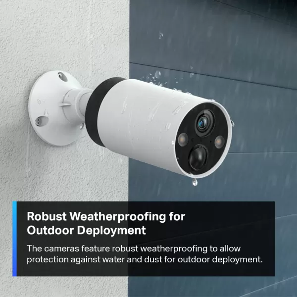 TPLink Tapo Outdoor Wireless Security Camera 2K QHD Color Night Vision Starlight Sensor MotionPersonVehicle Detection 180 Day Battery Works wAlexa ampamp Google Home 1Camera Tapo C420S11Camera System
