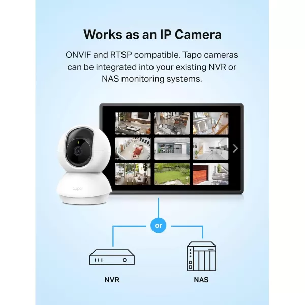 Tapo TPLink 2K PanTilt Indoor Security Camera for Baby Monitor Pet Camera  Motion Detection ampamp Tracking  2Way Audio  Cloud ampamp SD Card Storage  Works wAlexa ampamp Google Home  Black C211White