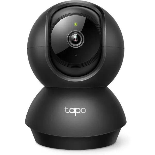 Tapo TPLink 2K PanTilt Indoor Security Camera for Baby Monitor Pet Camera  Motion Detection ampamp Tracking  2Way Audio  Cloud ampamp SD Card Storage  Works wAlexa ampamp Google Home  Black C211Black