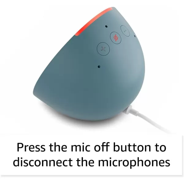 Amazon Echo Pop  Alexa fits in anywhere bedroom living room bathroom office and small spaces  Glacier WhiteLavender Bloom