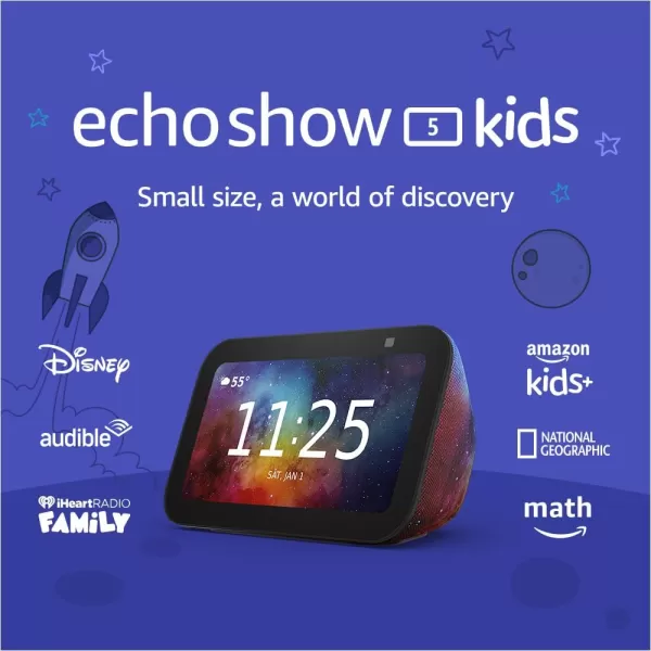Amazon Echo Show 5 3rd Gen 2023 release Kids  Designed for kids with parental controls  GalaxyGalaxy