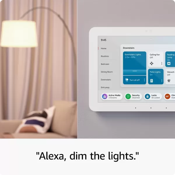Introducing Amazon Echo Hub  8 smart home control panel with Alexa  Compatible with thousands of devicesDevice only