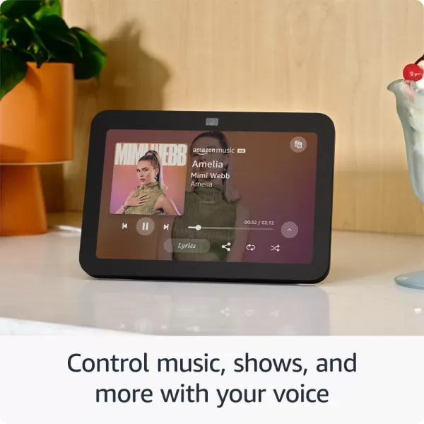 Amazon Echo Show 8 3rd Gen 2023 release  With Spatial Audio Smart Home Hub and Alexa  CharcoalCharcoal