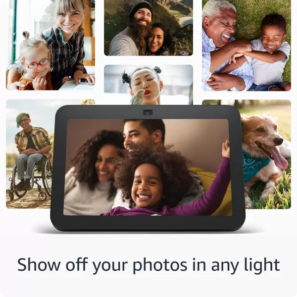 Amazon Echo Show 8 3rd Gen 2023 release  With Spatial Audio Smart Home Hub and Alexa  CharcoalCharcoal