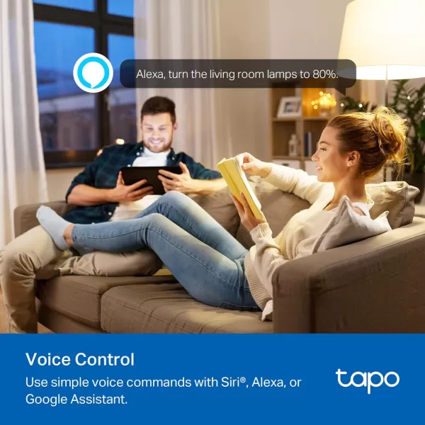 TPLink Tapo Smart Dimmer Plug KIT Matter Compatible Wireless Dimmer Button Dual Outlets Max Power 300W Works wApple Home Alexa ampamp Google Home ETL Certified 24G WiFi White Tapo P135 KITMatter Compatible