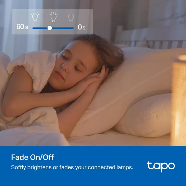 TPLink Tapo Smart Dimmer Plug KIT Matter Compatible Wireless Dimmer Button Dual Outlets Max Power 300W Works wApple Home Alexa ampamp Google Home ETL Certified 24G WiFi White Tapo P135 KITMatter Compatible
