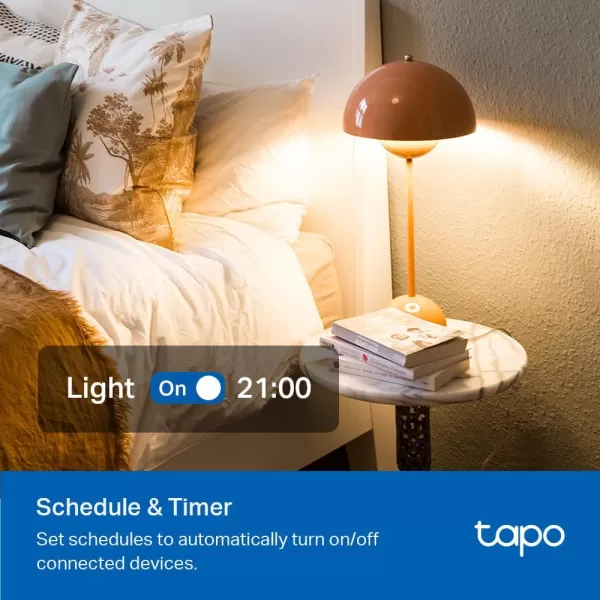 TPLink Tapo Smart Dimmer Plug KIT Matter Compatible Wireless Dimmer Button Dual Outlets Max Power 300W Works wApple Home Alexa ampamp Google Home ETL Certified 24G WiFi White Tapo P135 KITApple Homekit Compatible