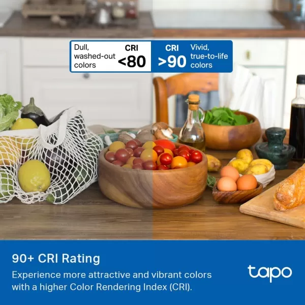 Tapo TPLink Smart Light Bulbs 1100 Lumens High Brightness 75W Equivalent MatterCertified 16M Colors WiFi Light Bulb Dimmable Works wSiri Alexa ampamp Google Home A19 E26 L535E2PackMulticolor