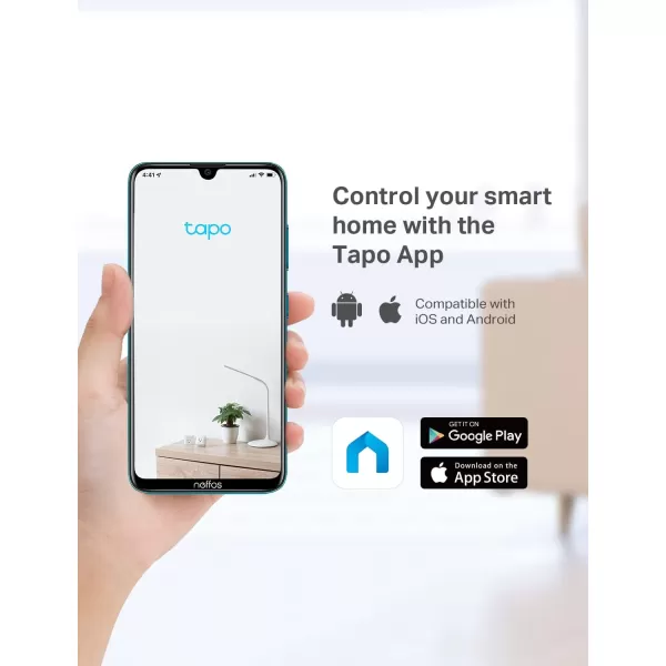 Tapo by TPLink 1080P Indoor Security Camera for Baby Monitor Pet Camera wMotion Detection 2Way Audio Night Vision Cloud ampamp SD Card Storage Works wAlexa ampamp Google Home Black C1014PackWhite