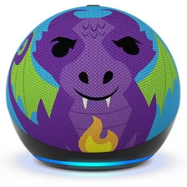Amazon Echo Dot 5th Gen 2022 release Kids  Designed for kids with parental controls  OwlDragon