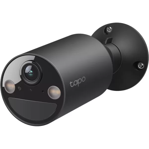 Tapo by TPLink Wireless Outdoor Security Camera 1080P Up to 180 Days Battery Life Free Person Detection SDCloud Storage Spotlight Color Night Vision Alarm No Hub Needed Black C403